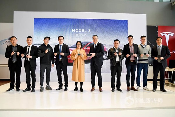 特斯拉Model 3 中国市场开始正式交付